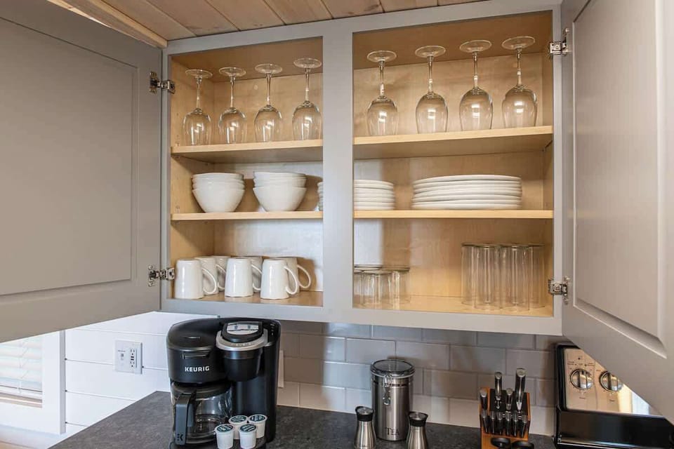 All dinnerware is provided.