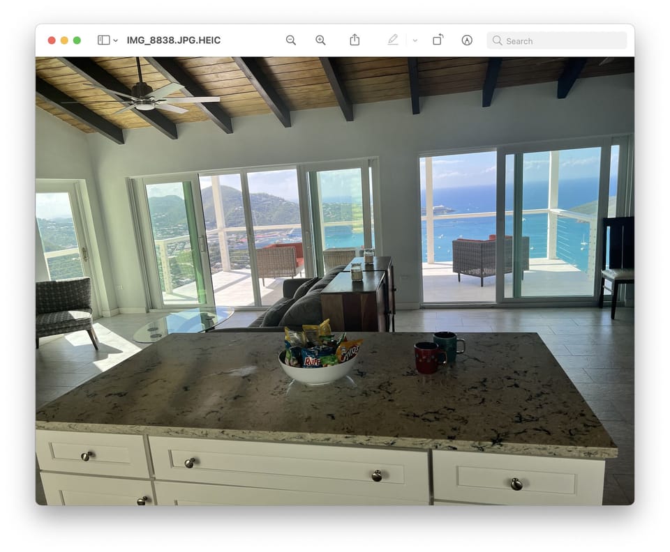 View from property