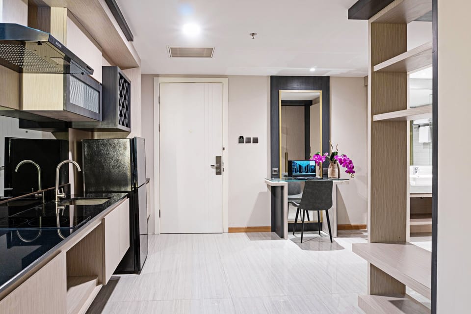 Family Double Room | Private kitchen | Electric kettle