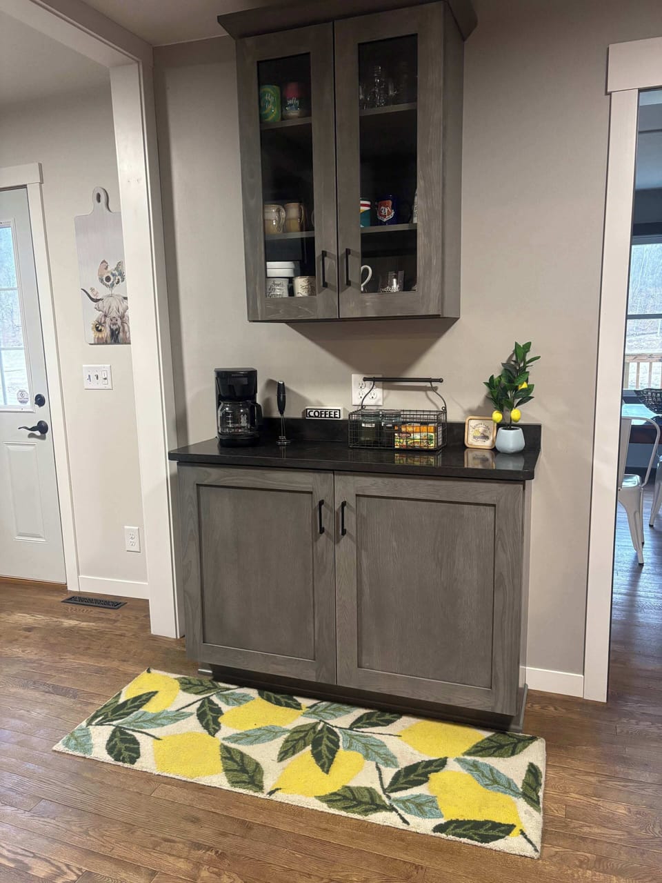Coffee bar with coffee provided!