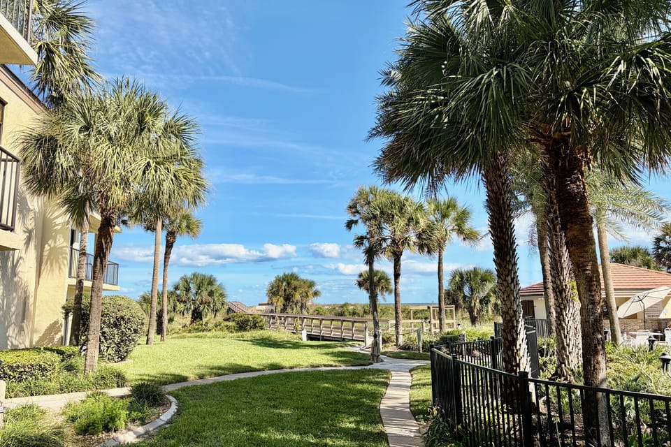 ocean side view from patio