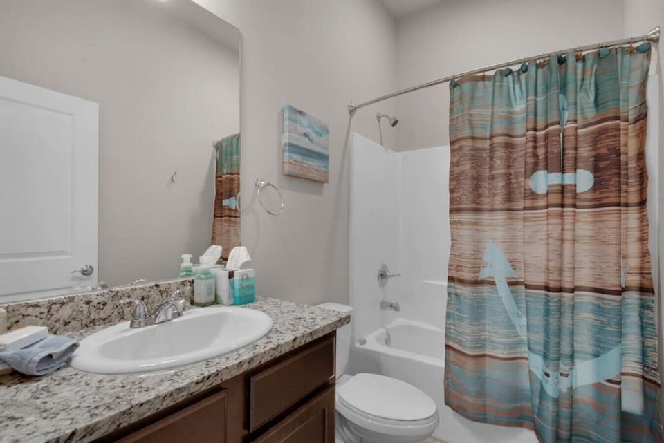 Bathroom #2 with Shower and Tub