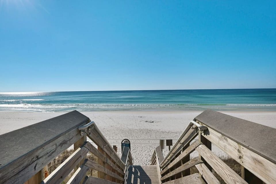 Easy beach access just across Scenic Gulf Drive