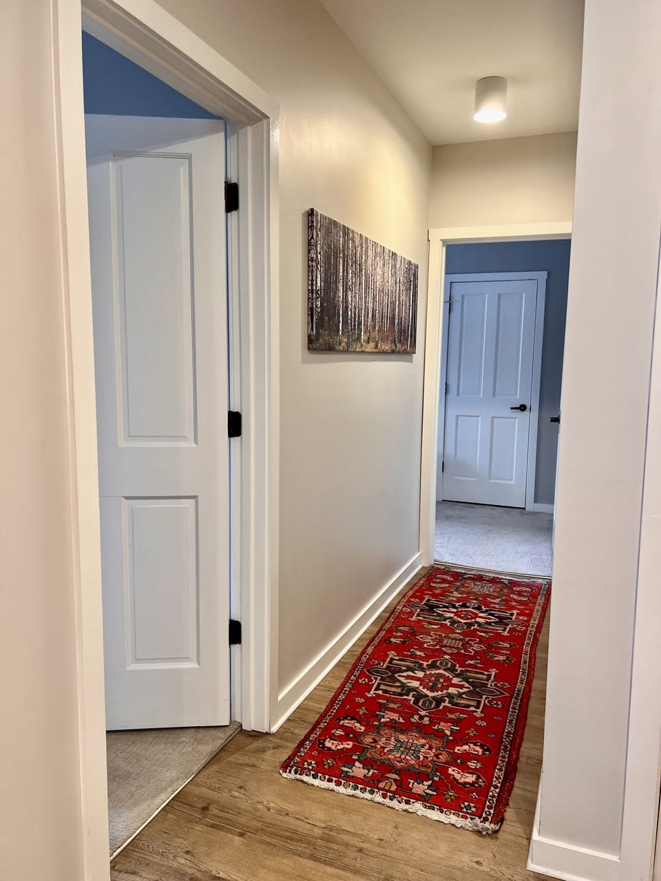 Hallway to bedrooms