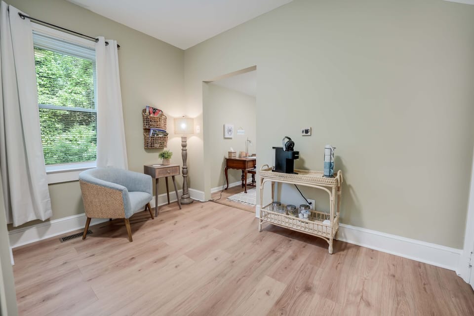 Sitting area in Primary bedroom