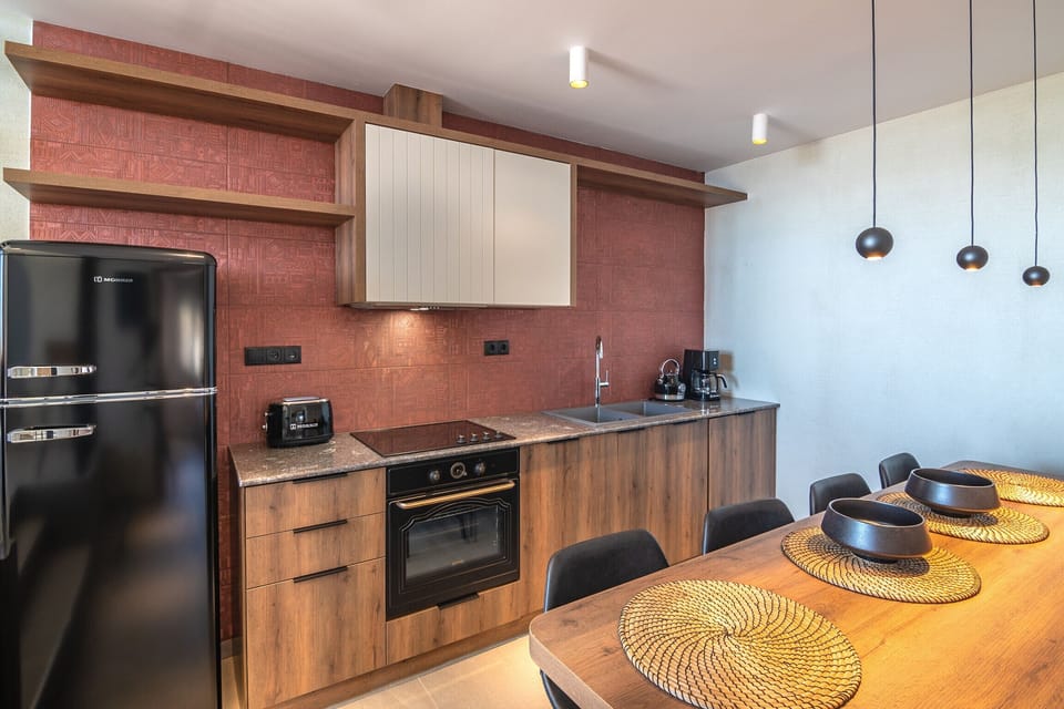 Metatulia 3, Plakias, Sea View, Kitchen/Dining Room area