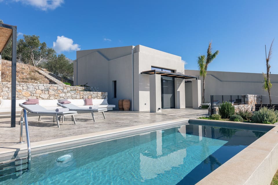 Metatulia 4,Plakias,Sea View, Exterior swimming pool area