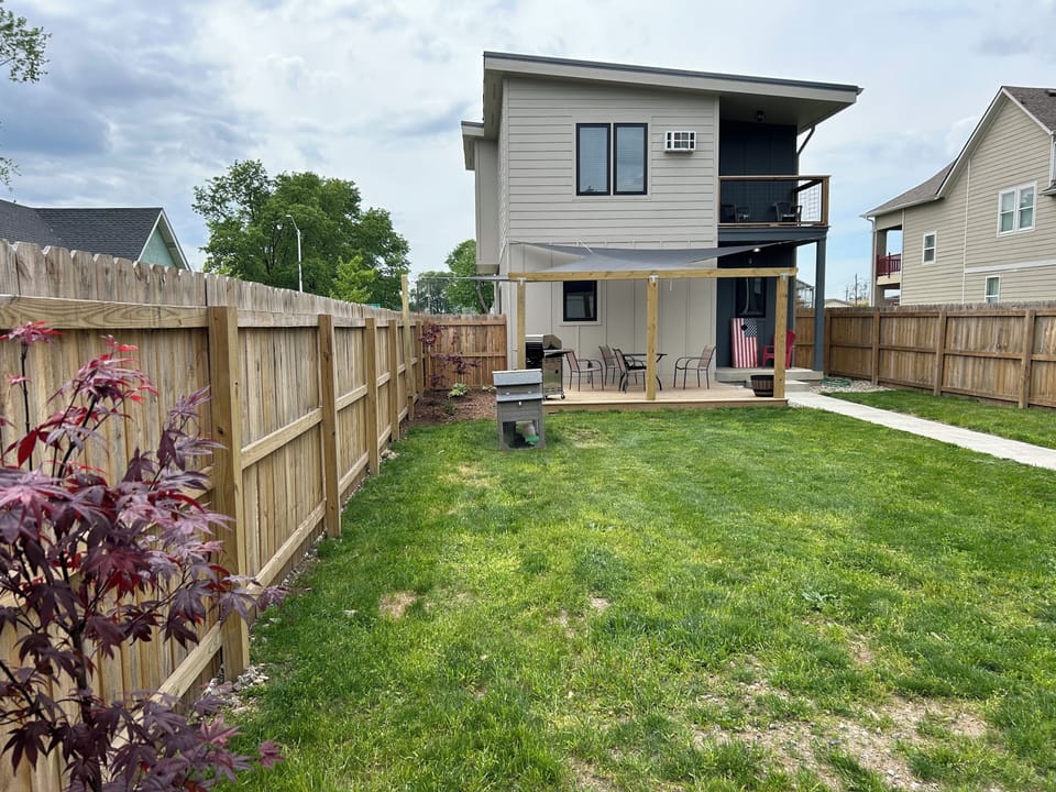 Back yard