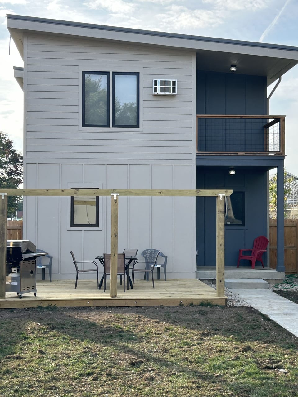 Back entrance