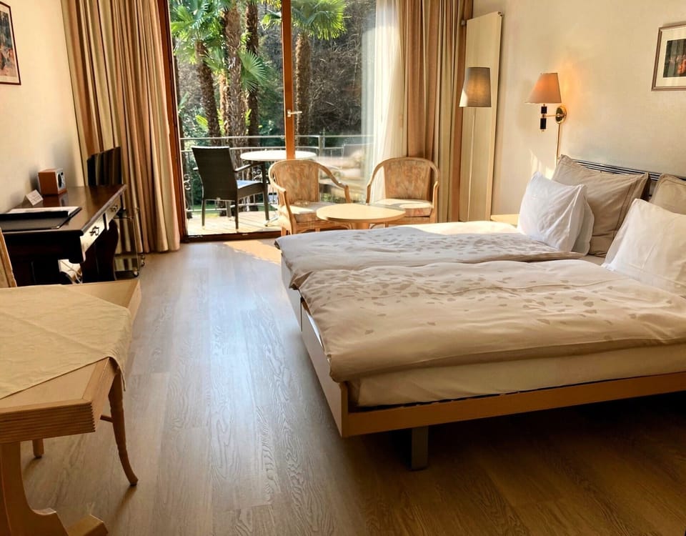 Comfort Double Room, 1 Bedroom, Balcony, Garden View | Premium bedding, in-room safe, desk, blackout drapes