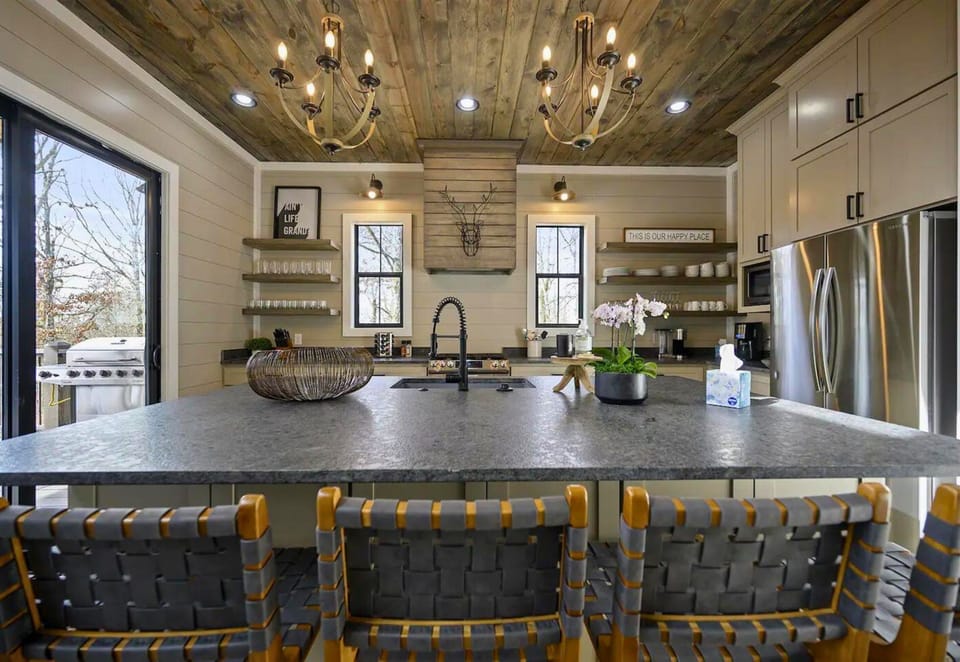 Savor the rustic charm of our modern kitchen, where good times and great meals await