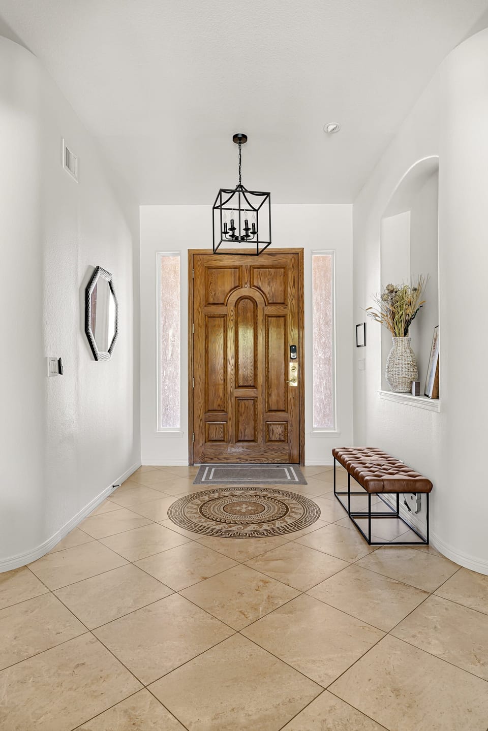 Welcoming entryway to begin your stay!