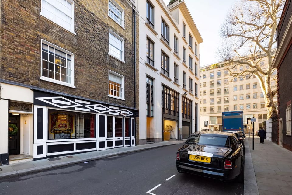 Street view, our door is seen on the left