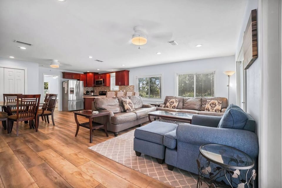 Ceiling fans throughout the home.