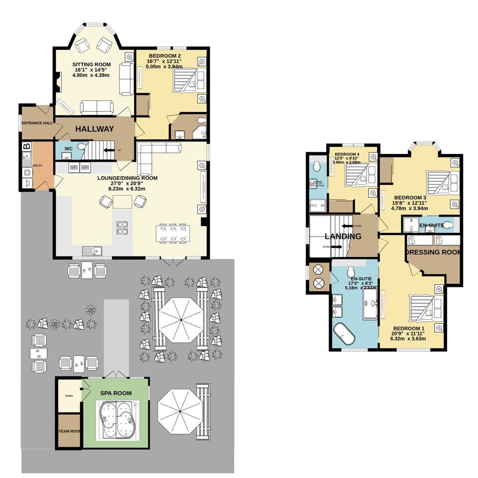 Plans and layout 