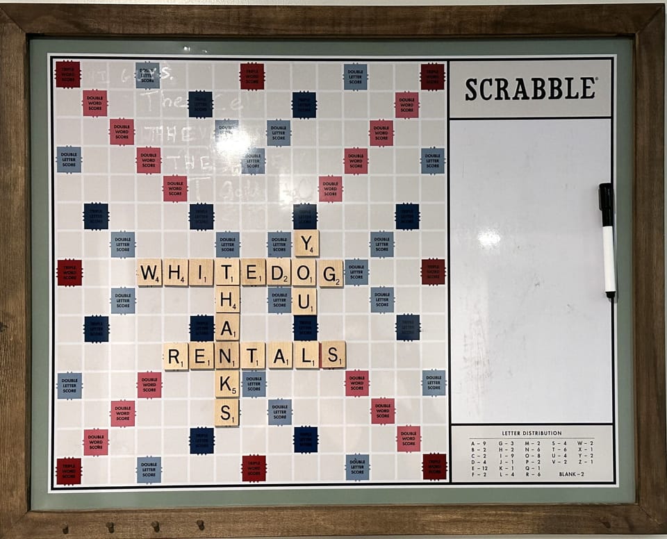 Family Scrabble Board