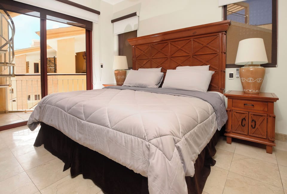 After a long day in the sun, savor every moment of rest in our master bedroom!