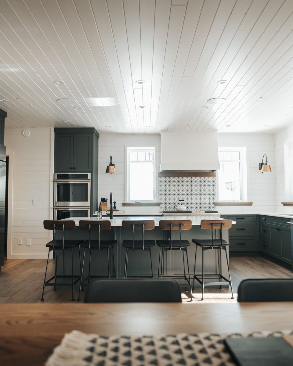 View of Kitchen from Dining Room 