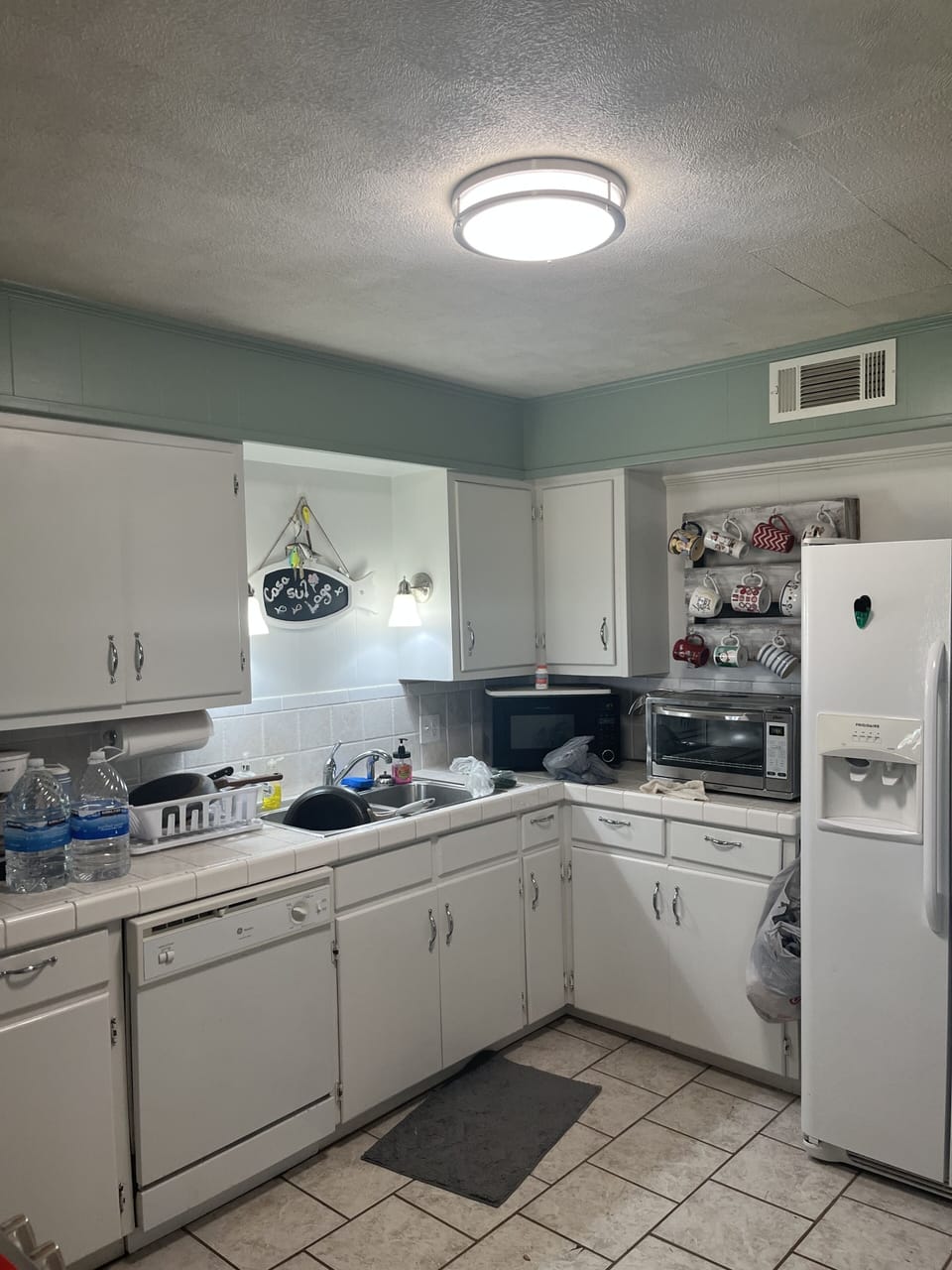 Fully equipped kitchen…