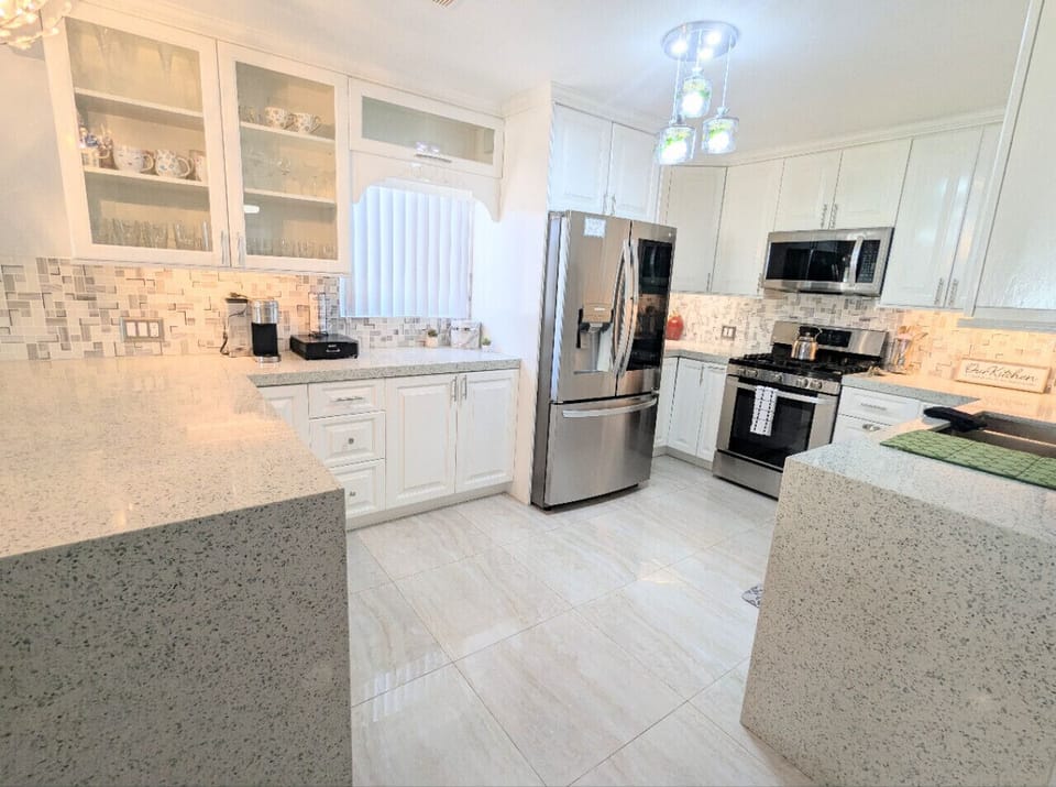 Spacious and fully equipped kitchen for all your cooking needs