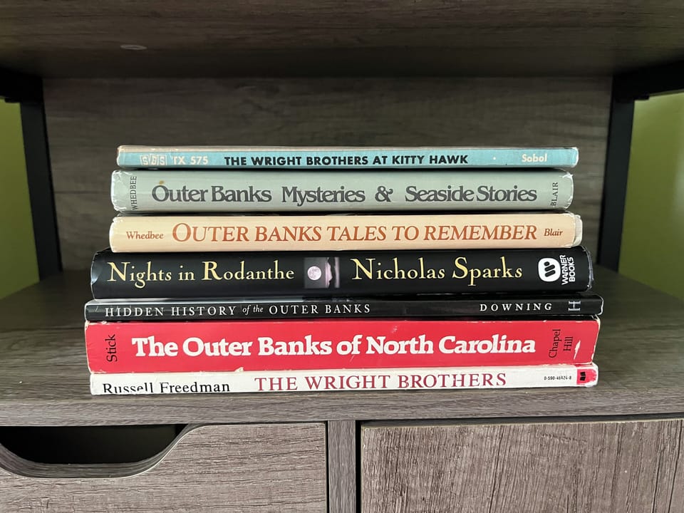 Books to read while you visit.