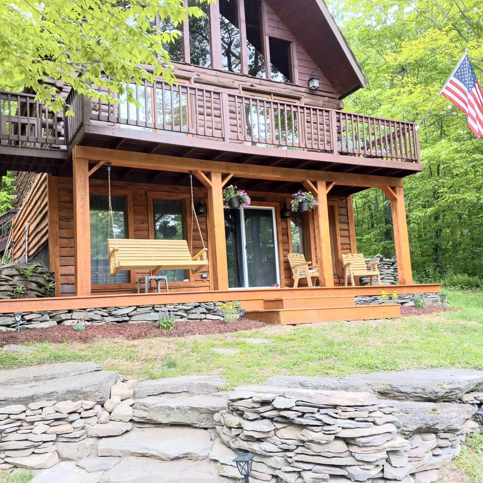 front view of The Cabin 