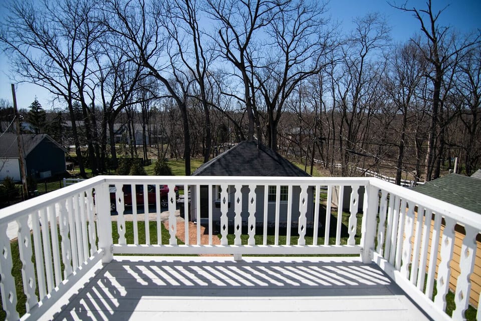 Deck off primary bath