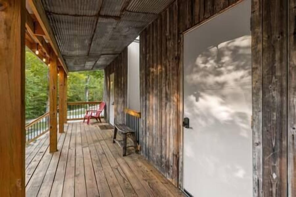 Bunk house and kitchen entry 