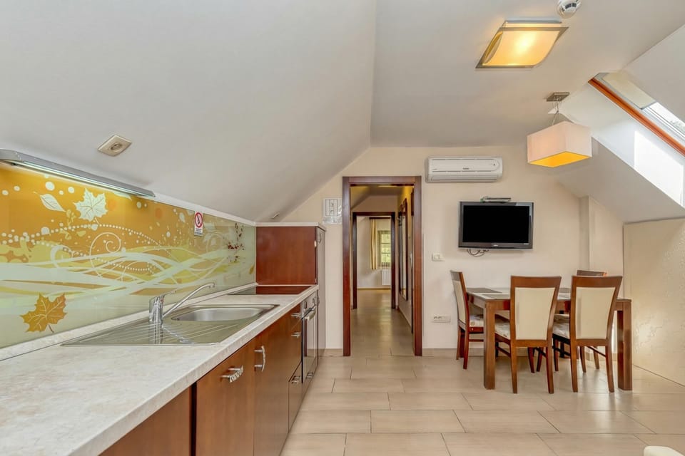 Kitchen and dining area