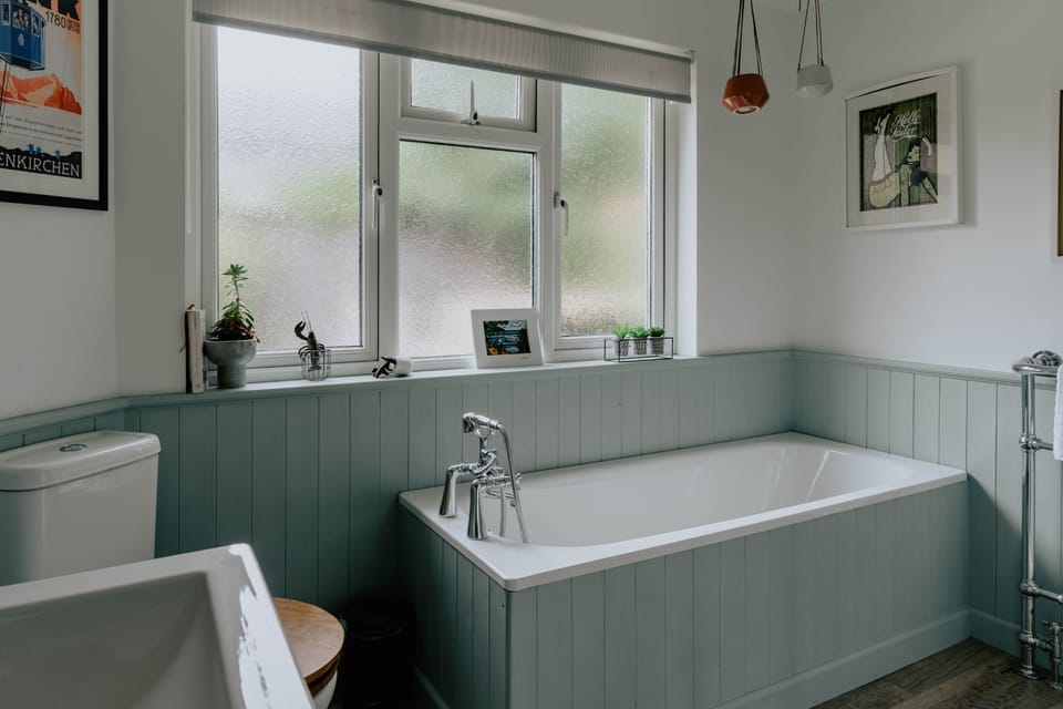 with bath,