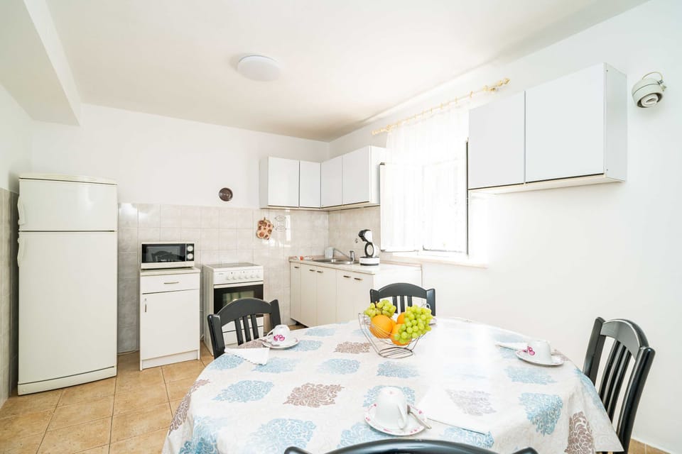 Apartment (Two Bedroom Apartment with Terrace) | Private kitchen | Fridge