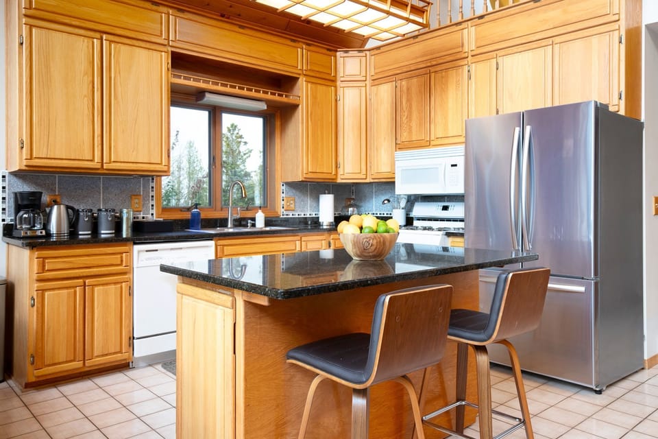 Well stocked kitchen