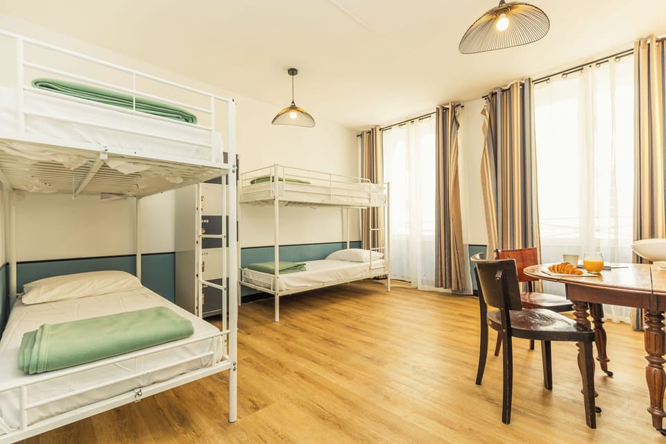 Bed in 4 Bed Female dormitory, shared bathroom | Blackout drapes, iron/ironing board, free WiFi, bed sheets