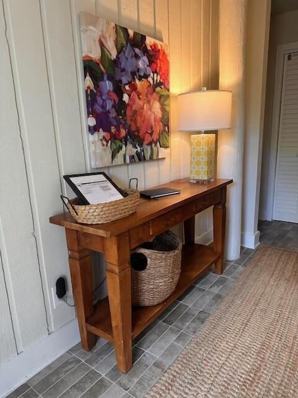 Foyer entry.