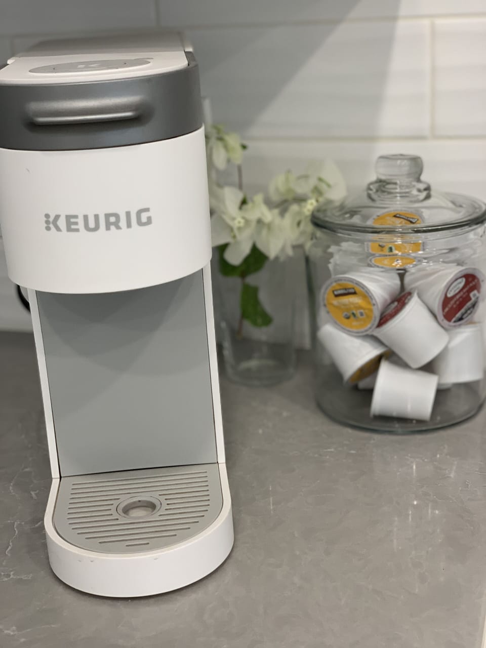 Enjoy a complimentary cup of coffee or tea.