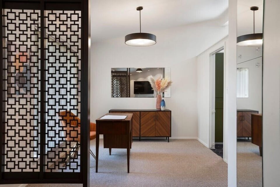 Our thoughtfully designed workspace is the perfect place to catch up on work, stay connected with loved ones, or simply relax with a good book