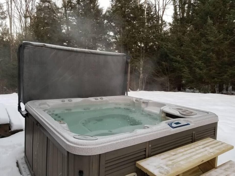 Hot tub open all year round