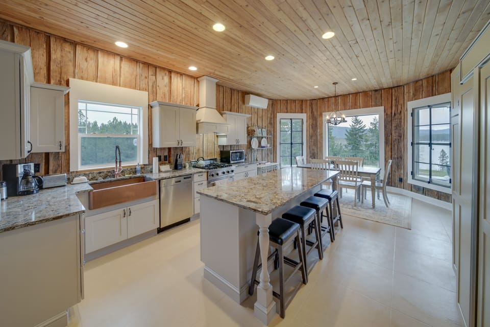 Kitchen | Fully Equipped | 1st Floor | 2-Story Home