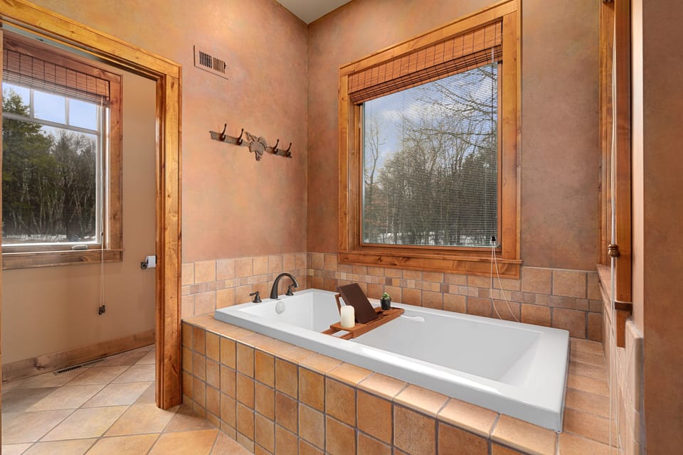 Primary Bathroom Soaking Tub