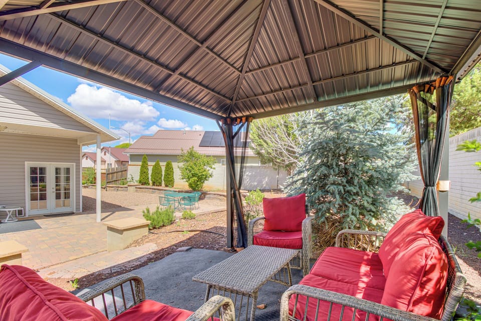 Back Patio | Lounge Seating | Gas Grill
