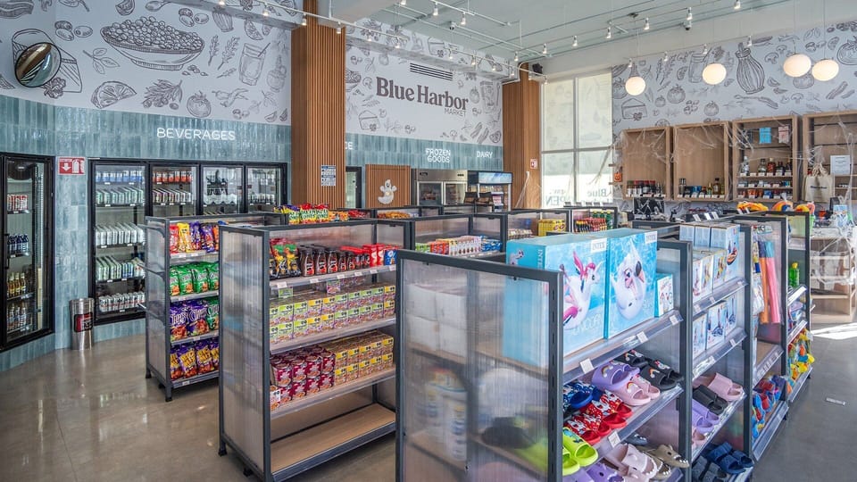 Shop the convenience store.