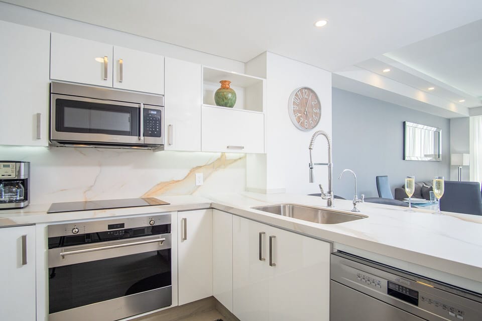 The kitchen.