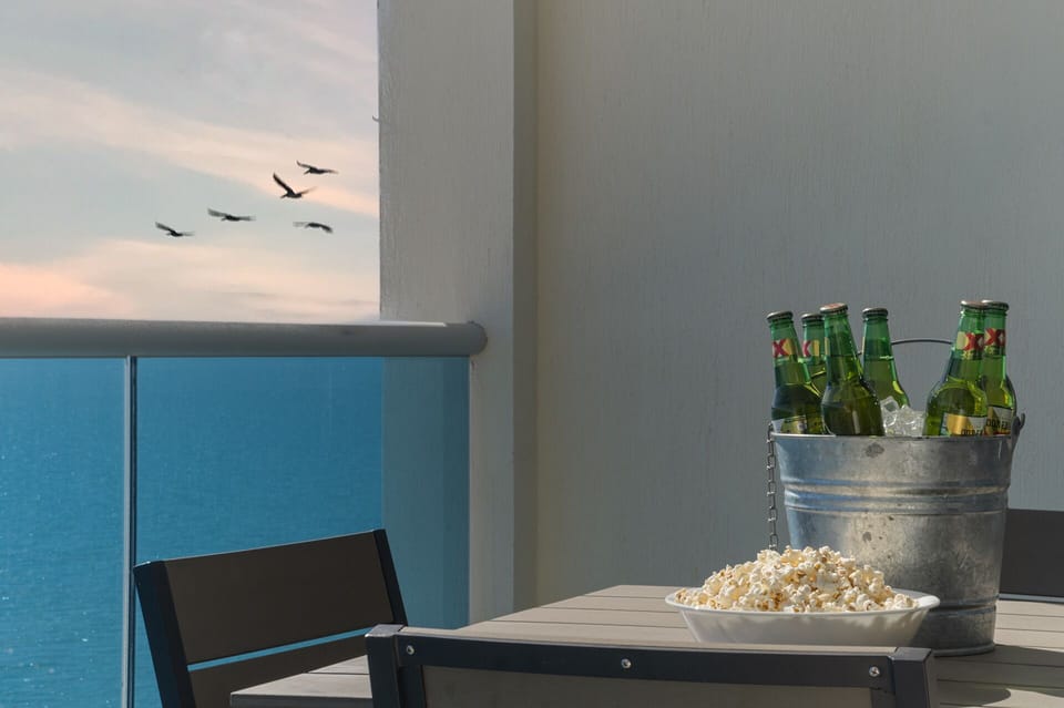 Detail of dining table with birds.