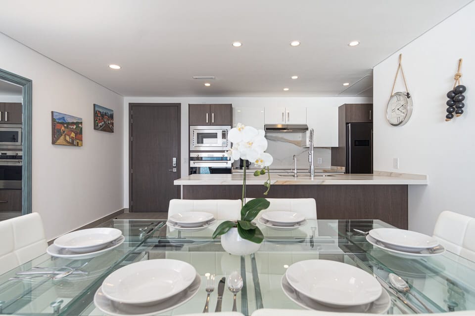 Kitchen and dinning area