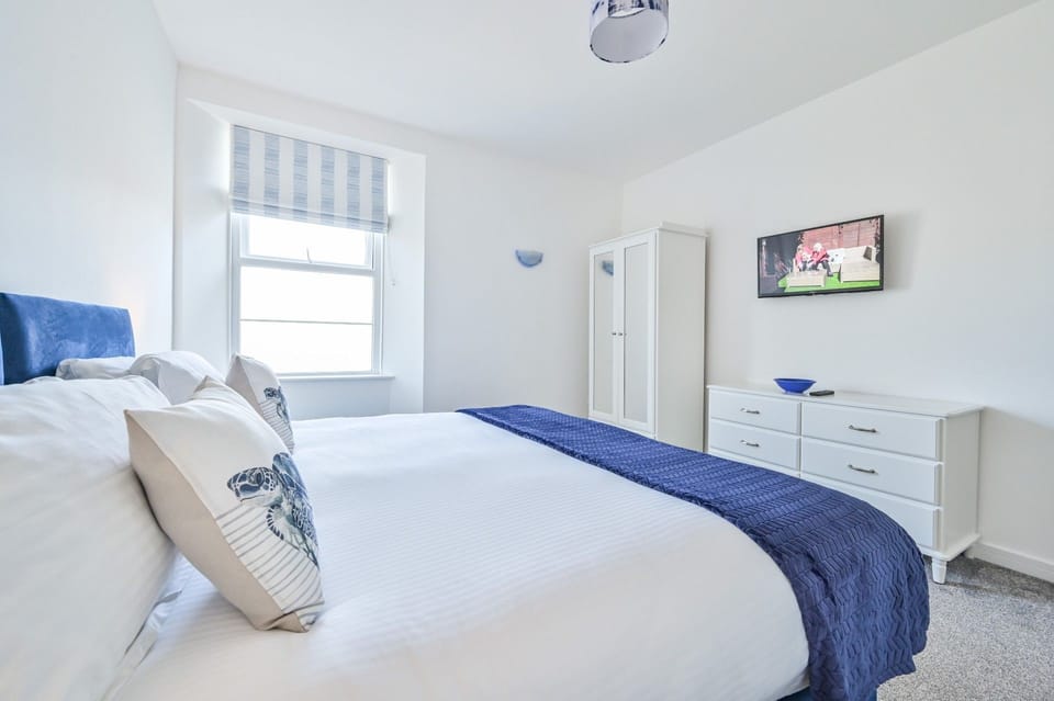 Second Bedroom at The Falstone Holiday Apartment rental in Torquay.