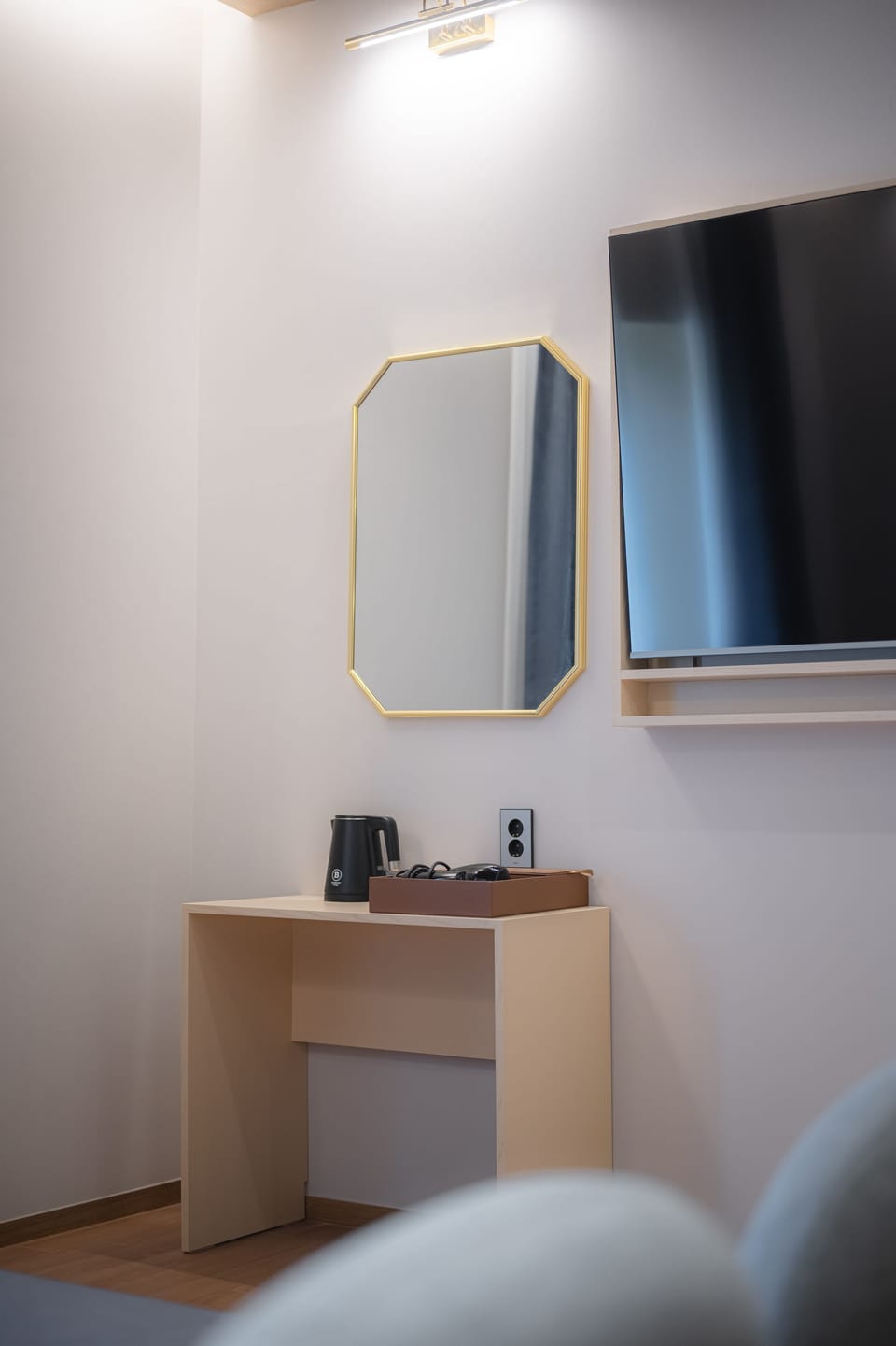 Signature Duplex | Living area | 65-inch Smart TV with cable channels, TV, Netflix
