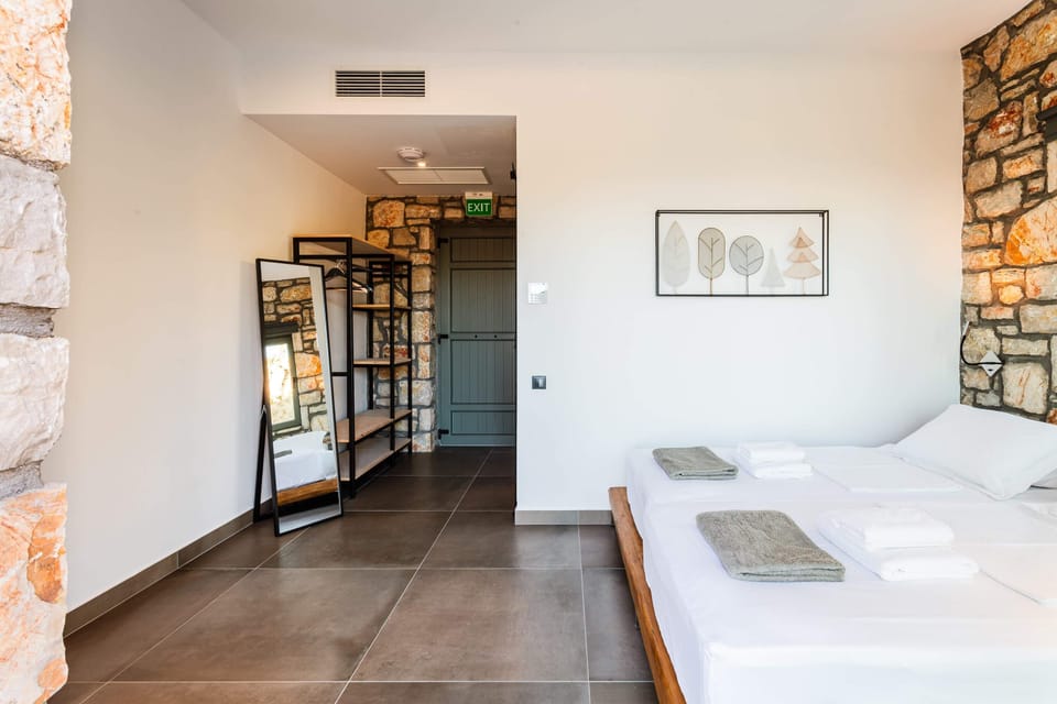 Interior details of the room