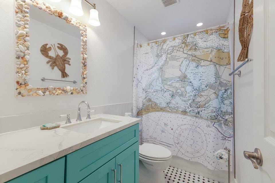 The Salted Coconut 3 Bedroom Home by RedAwning House in Holmes Beach