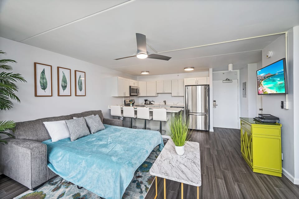 Sofa bed for additional guests