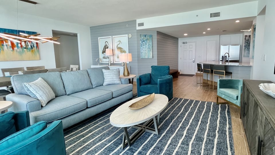 The Open Concept Great Room is amazing!  
